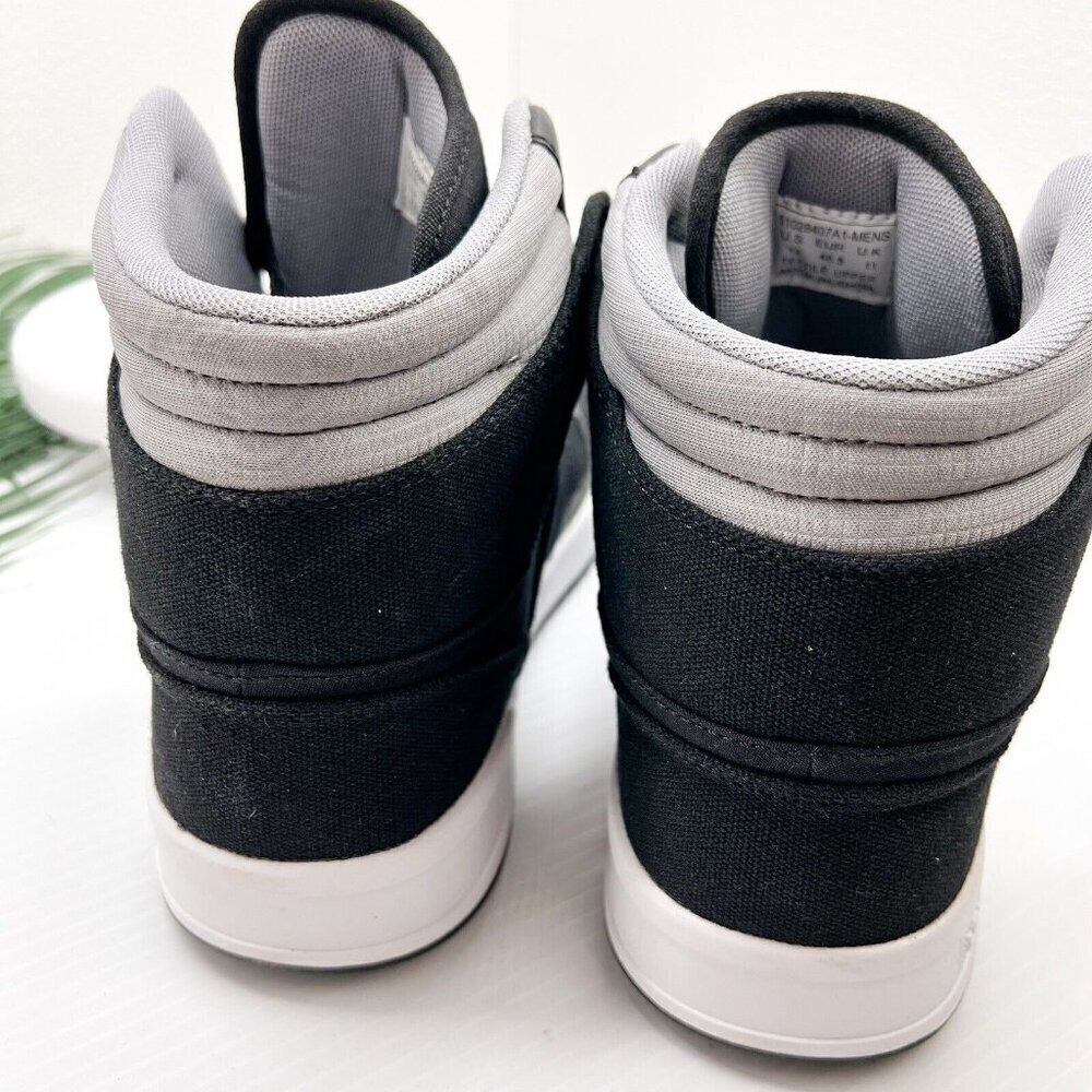 Levi's BB Hi Men's Black/Gray Round Toe Lace Up High-Top Sneakers Size 12M NWB - Picture 10 of 14